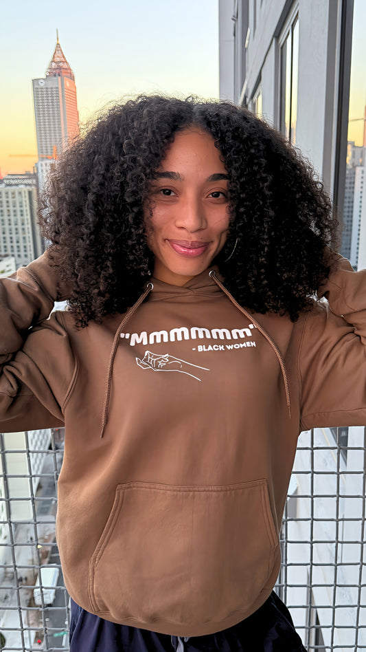 "Mmmmmm" Soft Brown Hoodie (LIMITED EDITION)